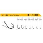 Крючки Gurza K-1106 UMI TANAGO-RING BN