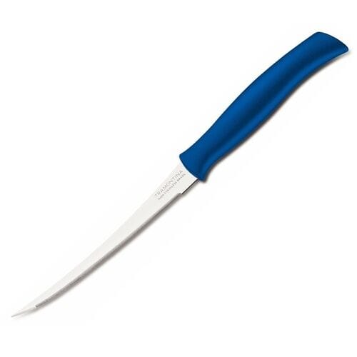  Нож TRAMONTINA ATHUS Tomato blue 127мм
