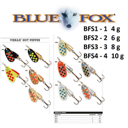 Блесна Blue Fox Vibrax Hot Pepper BFS3