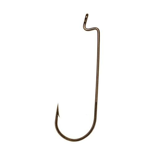 Крючки офсетные VMC 8313 BZ Vanadium Round Worm Hook №1/0 x10