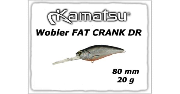 スピーダホリックFX 【Rei Iwakura】・Kスト(FAT)約80本 Воблер Kamatsu Fat Crank DR 80F | Рыболовный магазин FishTime.ua